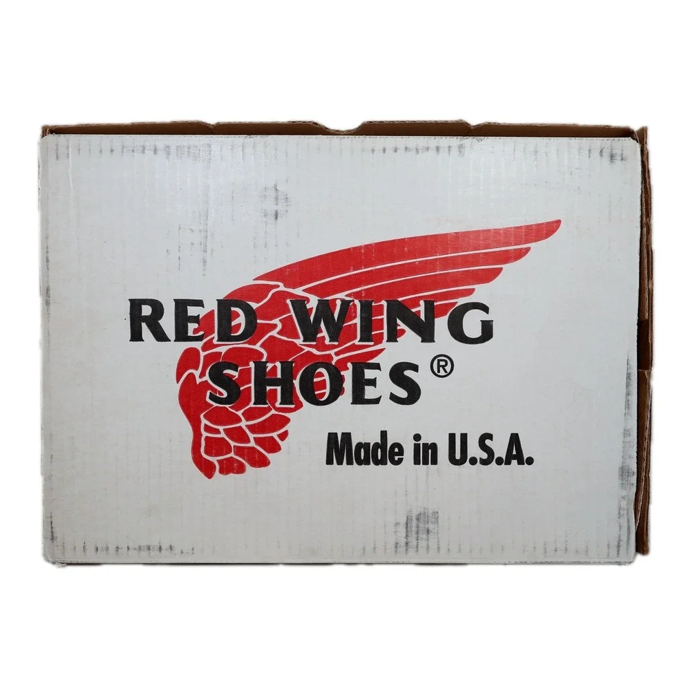 Red Wing 2233 Steel Toe Boots Mens 8 E2 Brown Leather Work Safety Made in USA